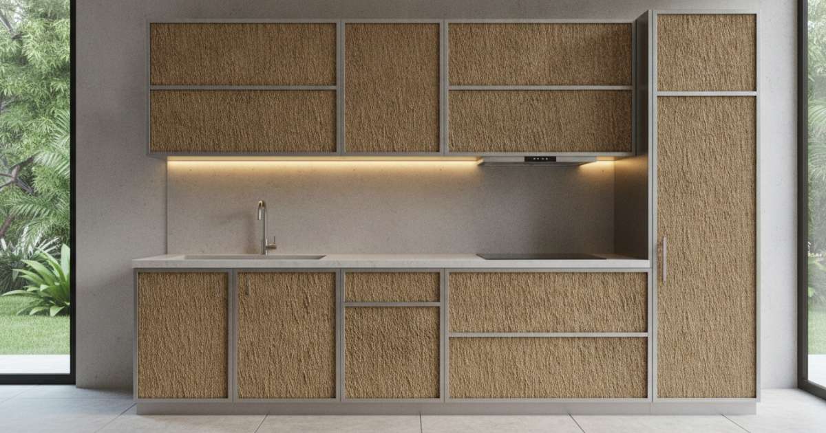 Các mẫu tủ bếp nhôm cỏ đẹp và chất lượng giá rẻ nhất 2026 2 tủ bếp nhôm cỏ