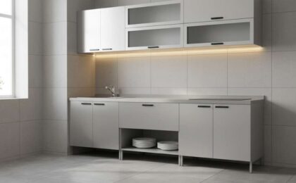 tủ bếp nhôm giá rẻ