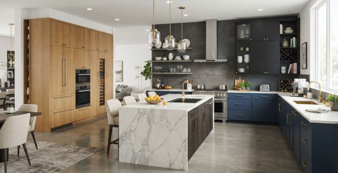30 mẫu tủ bếp đẹp