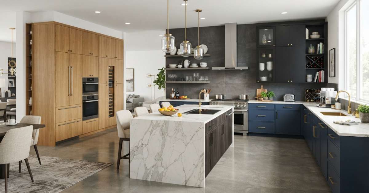 30 mẫu tủ bếp đẹp