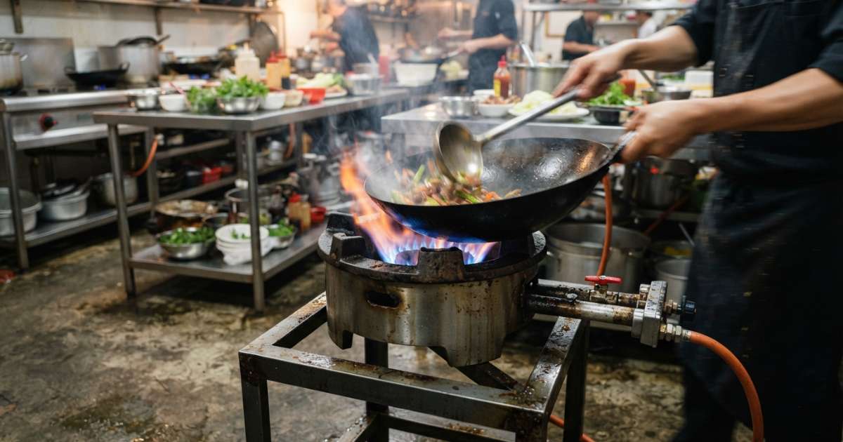 Bếp gas công nghiệp đơn: Đặc điểm và cách lựa chọn phù hợp 3 Đặc điểm nổi bật của dòng bếp ga công nghiệp đơn