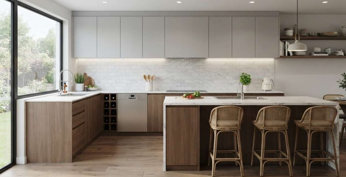 các mẫu tủ bếp