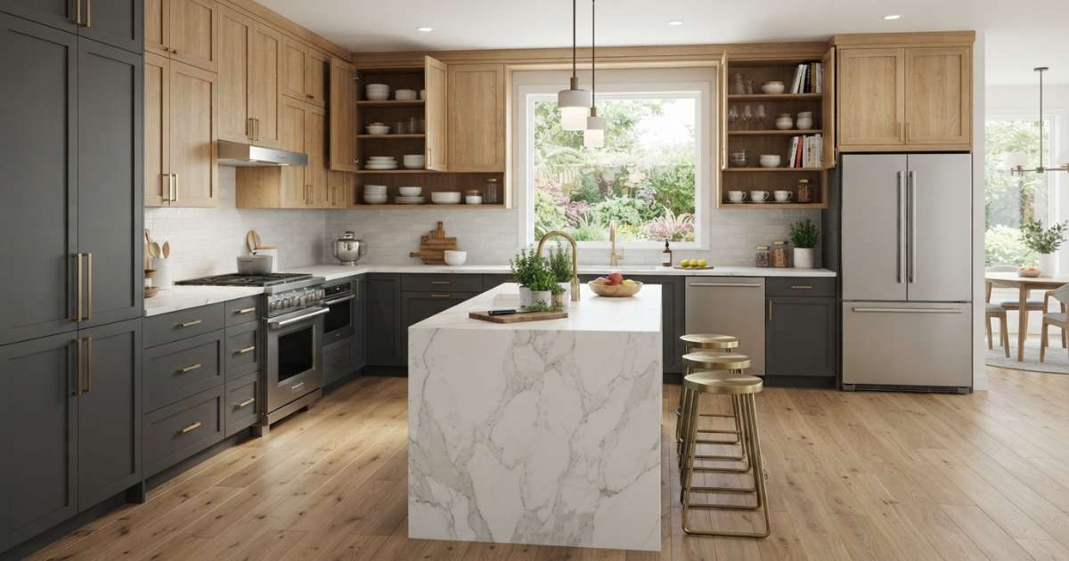 Những các mẫu tủ bếp đẹp dẫn đầu xu hướng nội thất năm 2025 4 Lựa chọn các mẫu tủ bếp phù hợp với phong cách nội thất
