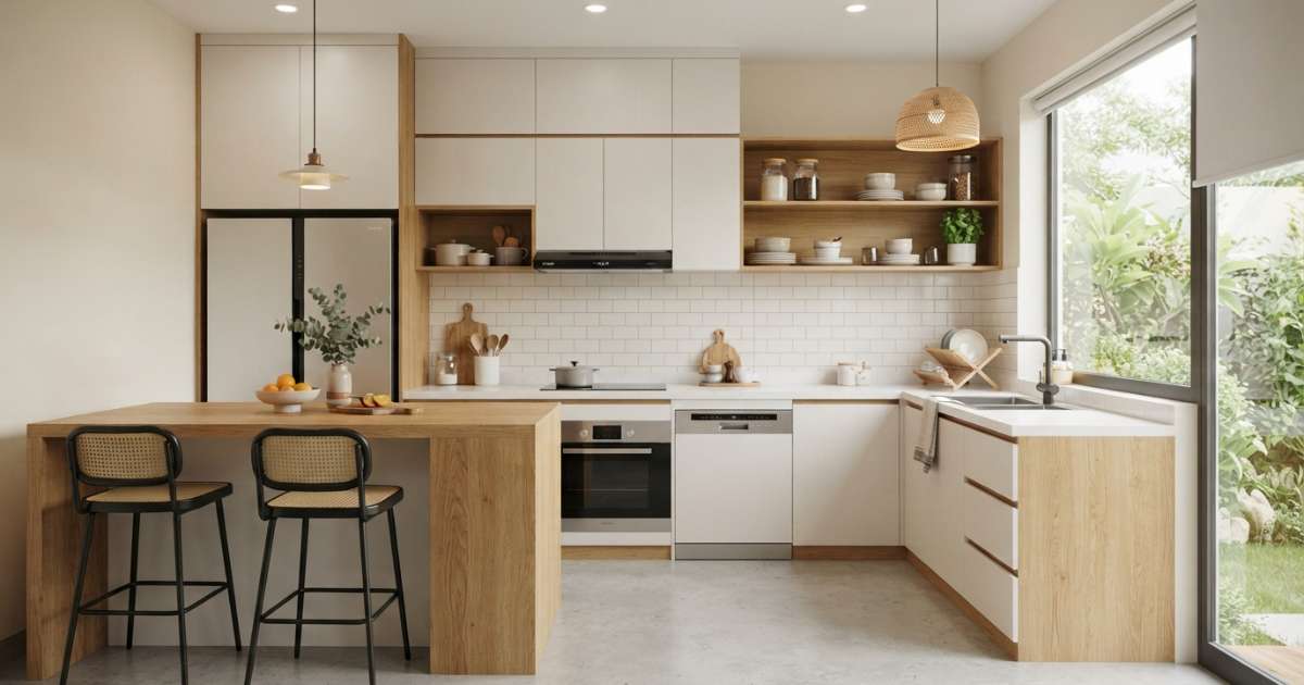 20+ mẫu nhà bếp đẹp đơn giản, tiện nghi và dễ ứng dụng 5 Lựa chọn vật liệu phù hợp cho mẫu nhà bếp đơn giản đẹp
