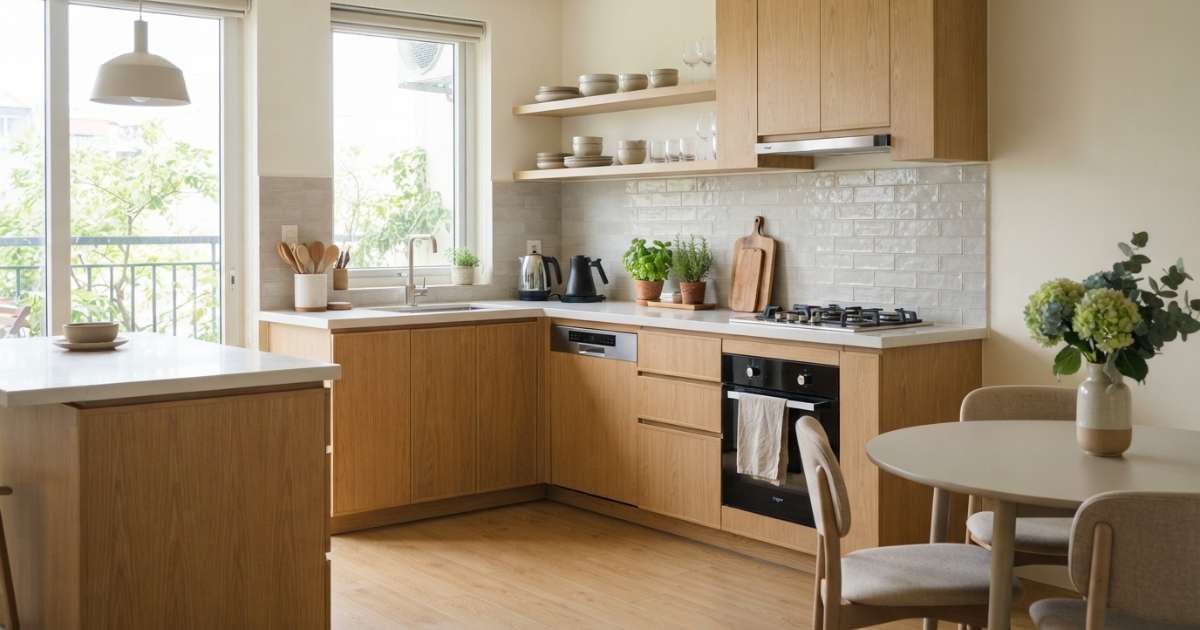 20+ mẫu nhà bếp đẹp đơn giản, tiện nghi và dễ ứng dụng 2 mẫu nhà bếp đẹp đơn giản