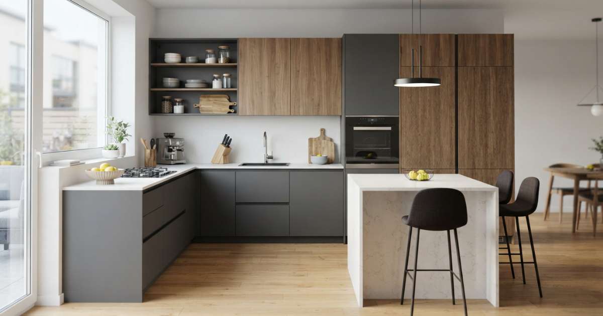 Tủ bếp Domino là gì? Đặc điểm và cách lựa chọn phù hợp 3 Những đặc điểm nổi bật của tủ bếp domino