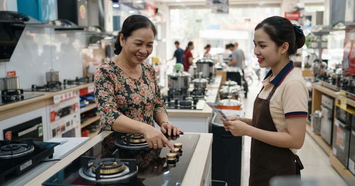 Những tính năng an toàn cần có khi mua bếp ga