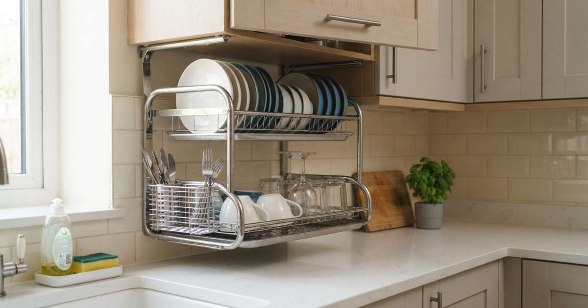 Kệ chén inox 2 tầng treo tủ bếp: Ưu điểm và cách lựa chọn 4 Phân loại kệ úp chén treo tủ bếp phổ biến hiện nay