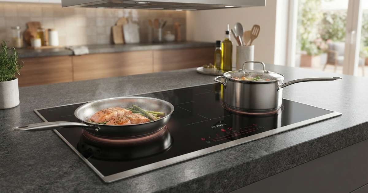 Bếp từ Bosch Serie 8: Thiết kế, tính năng và những điểm nổi bật 5 Tính năng an toàn vượt trội của bếp từ Bosch Serie 8