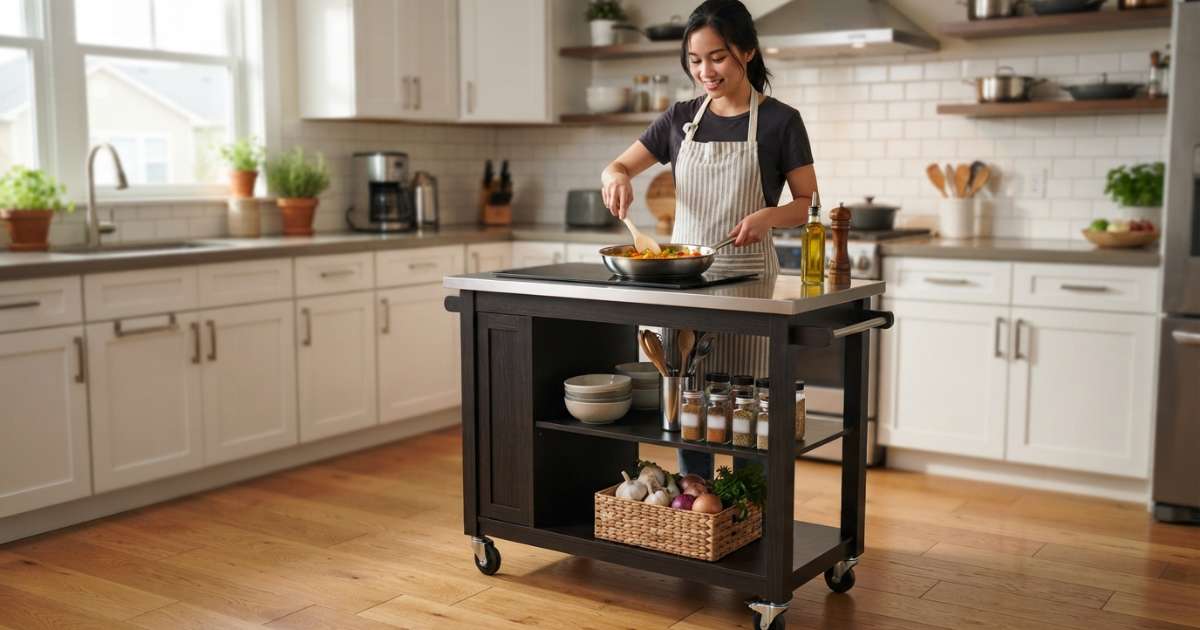 tủ bếp di động
