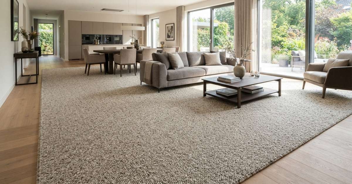 Thảm trải sàn khổ 4m: Kích thước, công dụng và cách lựa chọn 4 Ưu điểm nổi bật khi lựa chọn thảm trải sàn khổ 4m cho diện tích lớn