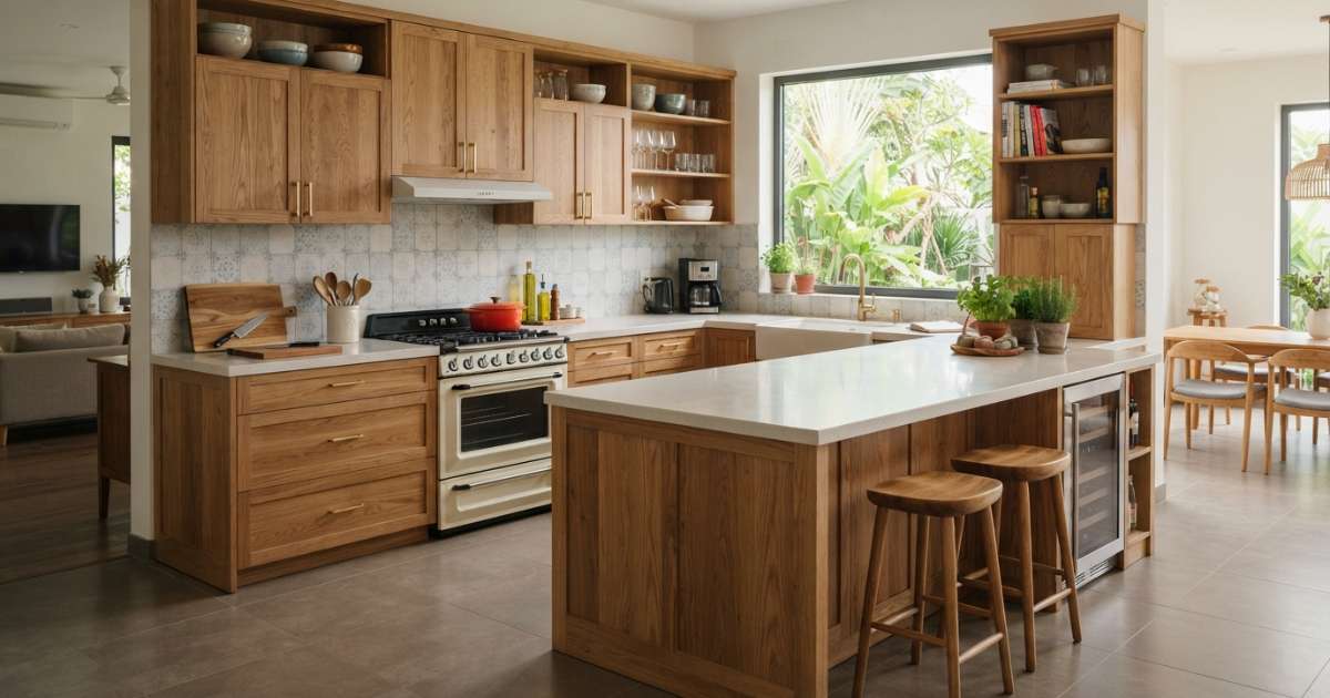 Tủ bếp bằng gỗ: Các loại gỗ phổ biến và mẫu thiết kế đẹp 4 Xu hướng và mẫu tủ bếp bằng gỗ được ưa chuộng
