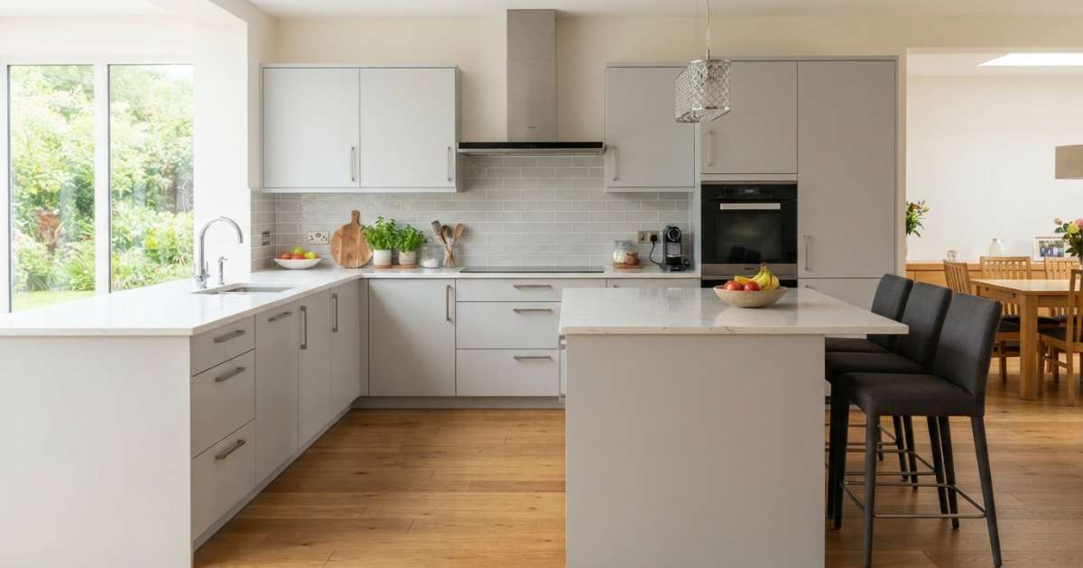 Tủ bếp màu ghi sáng: Gợi ý phối màu đẹp và thanh lịch 3 Ý nghĩa phong thủy khi chọn tủ bếp màu ghi sáng