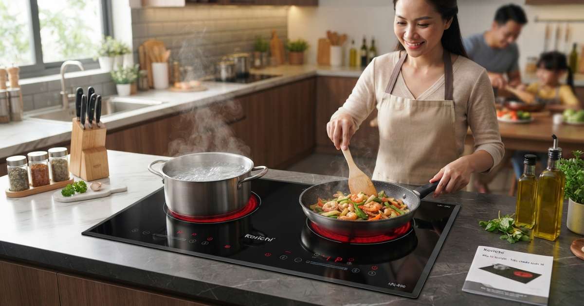 Đánh giá bếp từ Korichi có tốt không qua các tiêu chí thực tế