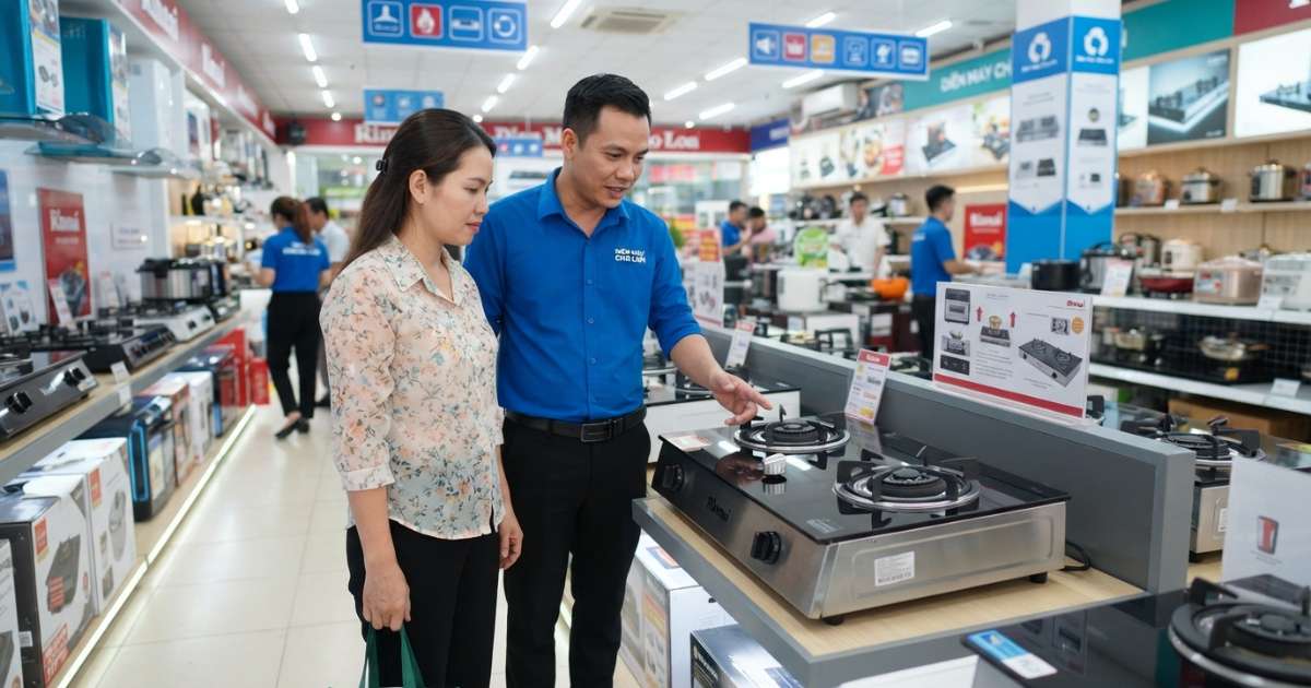 Bếp gas Rinnai tại Điện Máy Chợ Lớn: Các mẫu phổ biến và kinh nghiệm lựa chọn 2 bếp ga rinnai điện máy chợ lớn