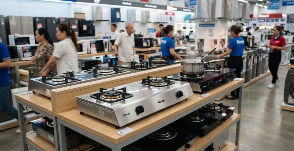 bếp ga rinnai điện máy chợ lớn