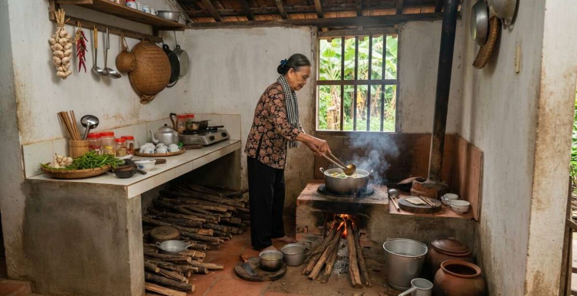 bếp nhà cấp 4