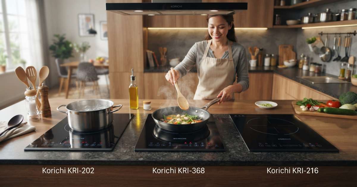 Các mẫu bếp từ Korichi được quan tâm nhiều nhất hiện nay