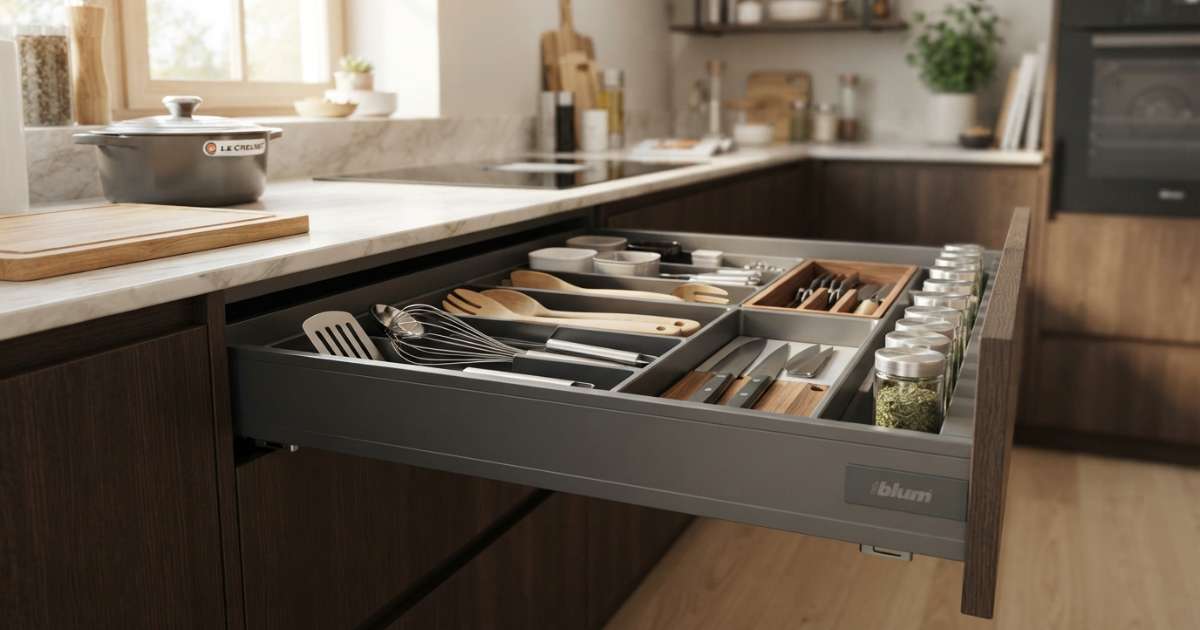 Phụ kiện bếp Blum: Các sản phẩm nổi bật và cách lựa chọn 6 Các sản phẩm phụ kiện bếp Blum nổi bật cho gian bếp