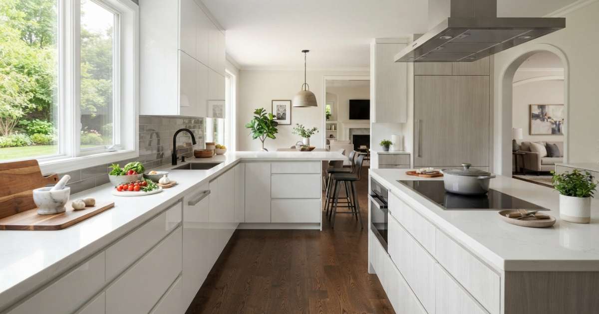 Yếu tố ảnh hưởng đến giá tủ bếp nhựa acrylic